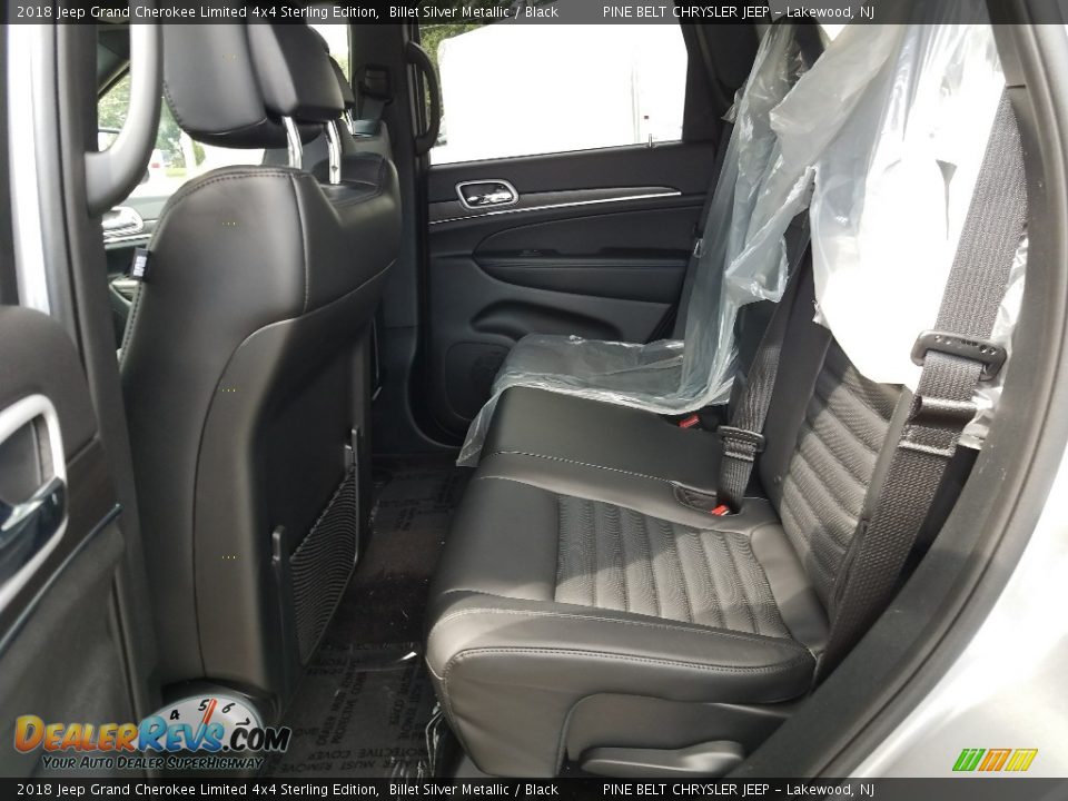 2018 Jeep Grand Cherokee Limited 4x4 Sterling Edition Billet Silver Metallic / Black Photo #6