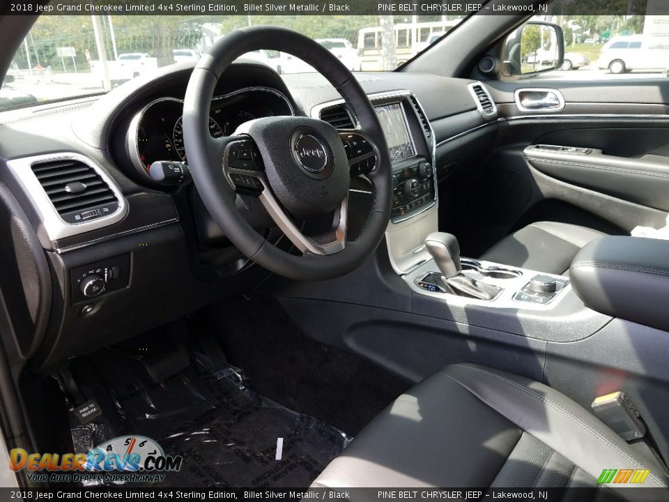 2018 Jeep Grand Cherokee Limited 4x4 Sterling Edition Billet Silver Metallic / Black Photo #7