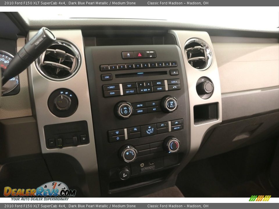 2010 Ford F150 XLT SuperCab 4x4 Dark Blue Pearl Metallic / Medium Stone Photo #7