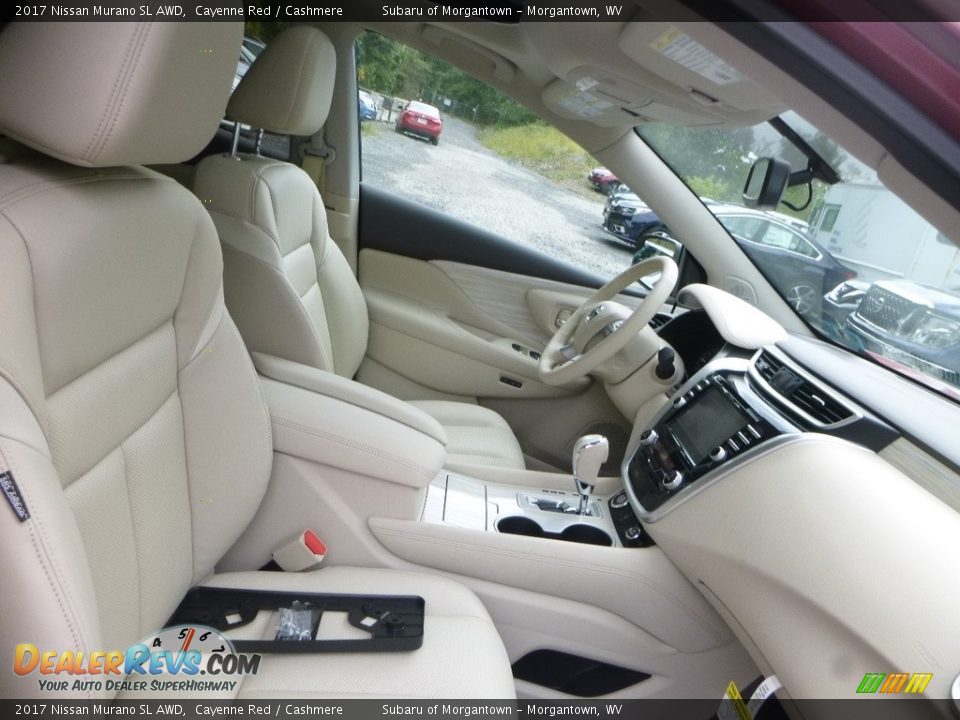 2017 Nissan Murano SL AWD Cayenne Red / Cashmere Photo #10