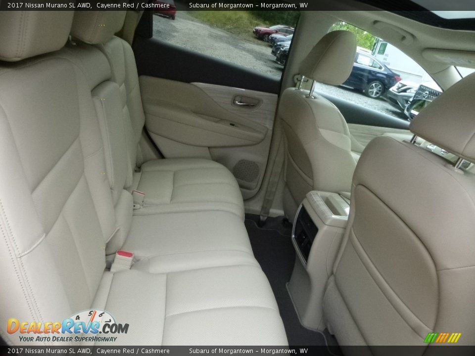 2017 Nissan Murano SL AWD Cayenne Red / Cashmere Photo #13