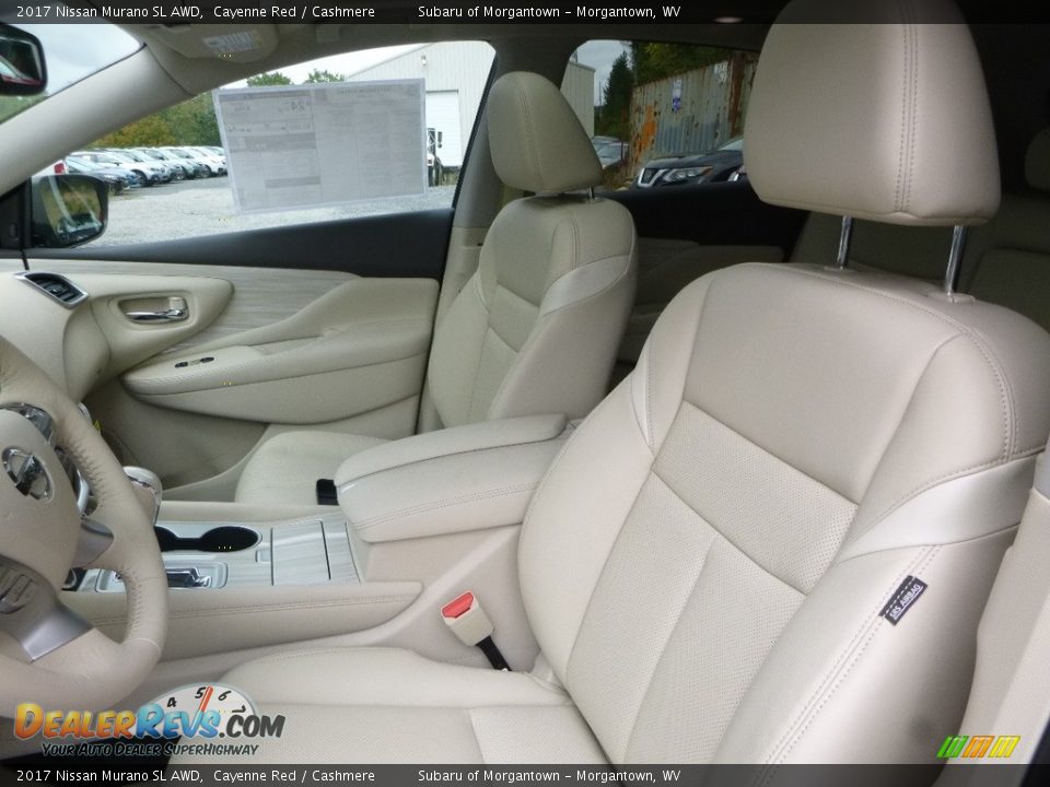 2017 Nissan Murano SL AWD Cayenne Red / Cashmere Photo #15