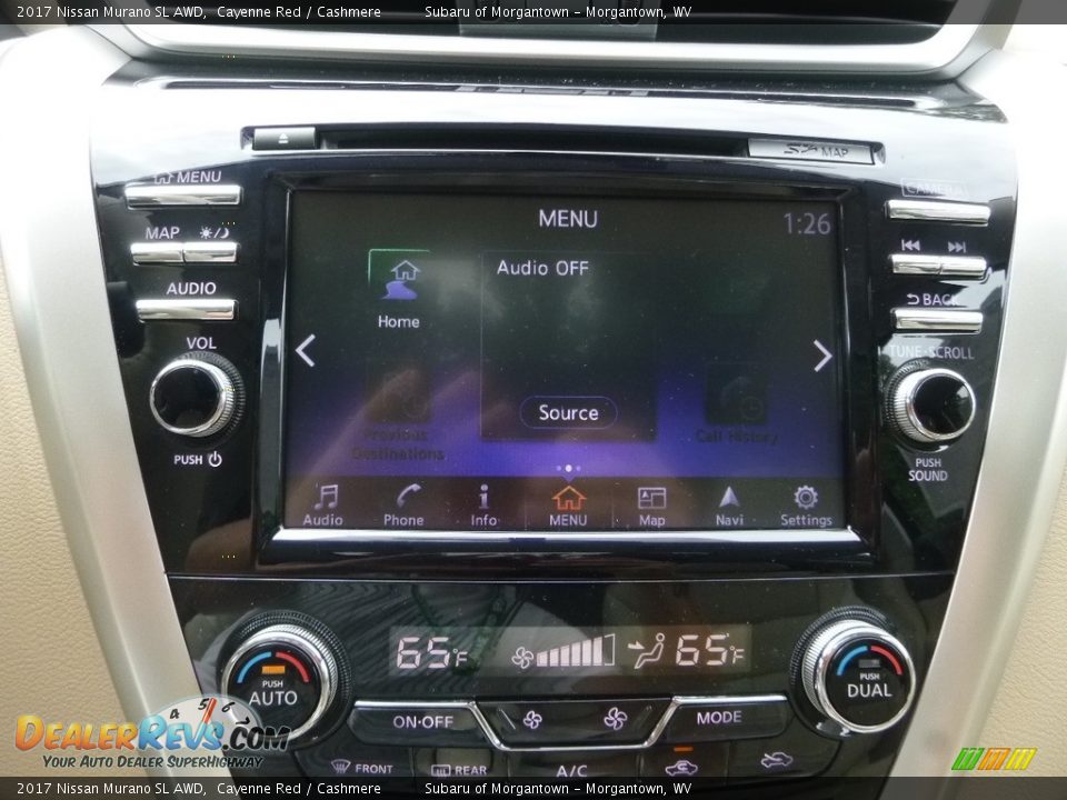 2017 Nissan Murano SL AWD Cayenne Red / Cashmere Photo #18