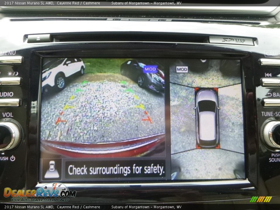 2017 Nissan Murano SL AWD Cayenne Red / Cashmere Photo #19