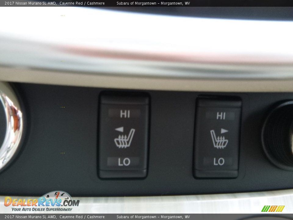 2017 Nissan Murano SL AWD Cayenne Red / Cashmere Photo #20