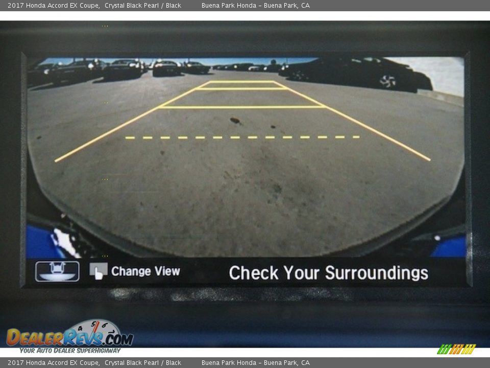 2017 Honda Accord EX Coupe Crystal Black Pearl / Black Photo #7