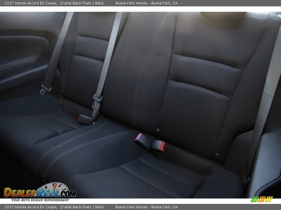 2017 Honda Accord EX Coupe Crystal Black Pearl / Black Photo #11