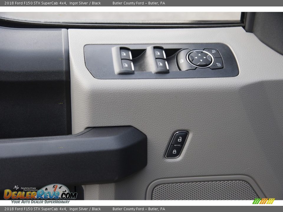 2018 Ford F150 STX SuperCab 4x4 Ingot Silver / Black Photo #6