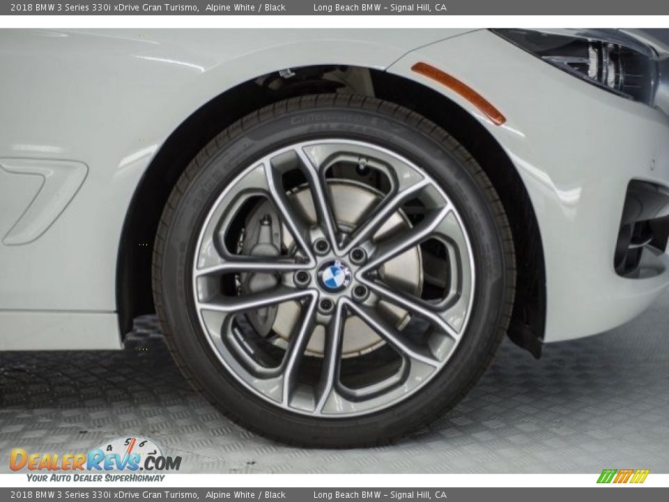 2018 BMW 3 Series 330i xDrive Gran Turismo Alpine White / Black Photo #9