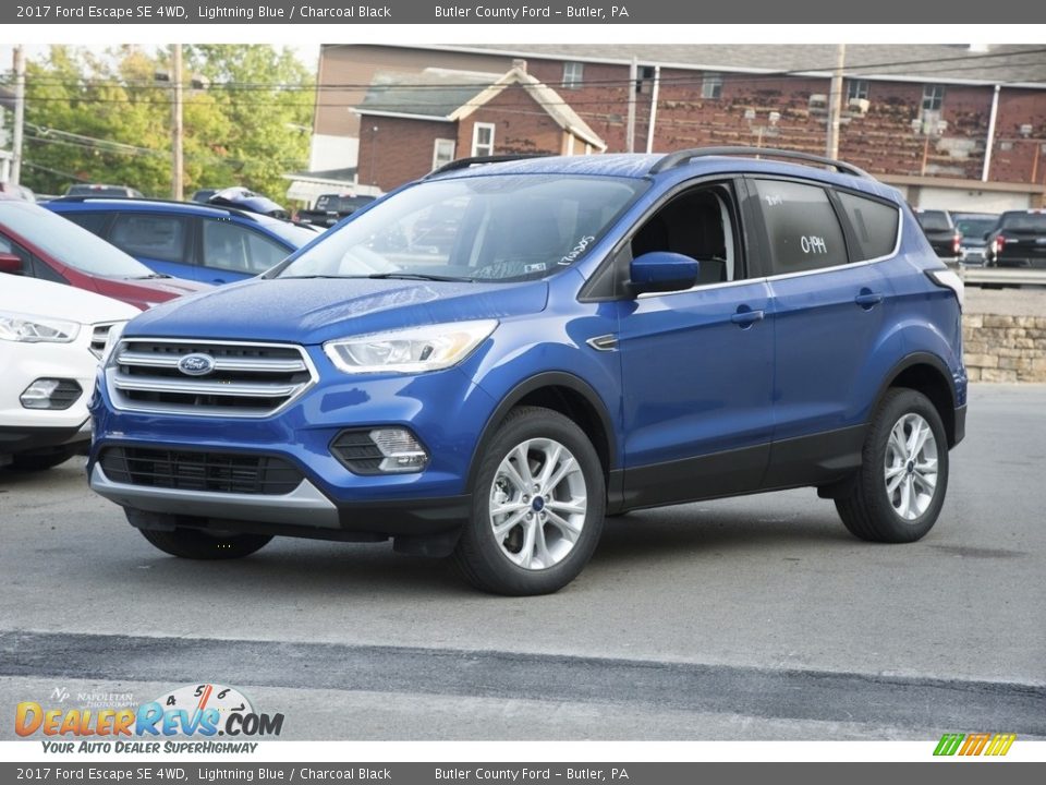 2017 Ford Escape SE 4WD Lightning Blue / Charcoal Black Photo #1