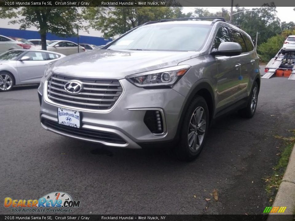 2018 Hyundai Santa Fe SE Circuit Silver / Gray Photo #1