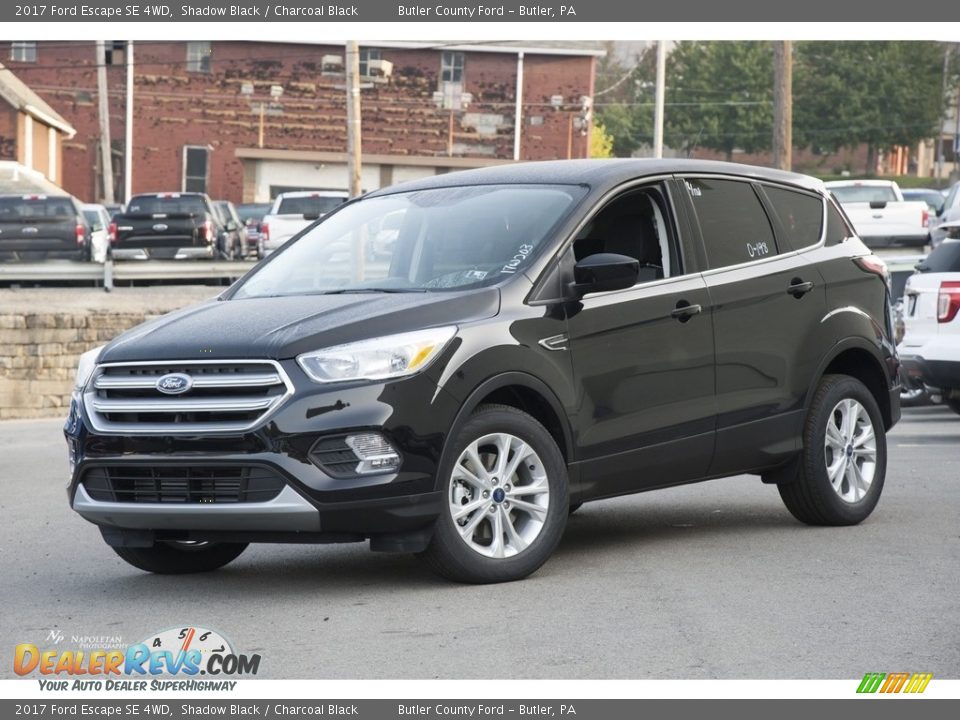 2017 Ford Escape SE 4WD Shadow Black / Charcoal Black Photo #1