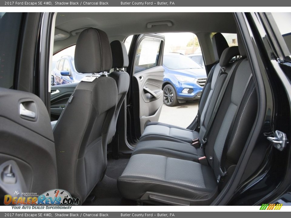 2017 Ford Escape SE 4WD Shadow Black / Charcoal Black Photo #10