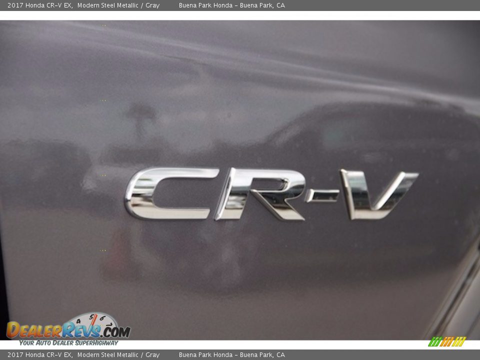 2017 Honda CR-V EX Modern Steel Metallic / Gray Photo #3