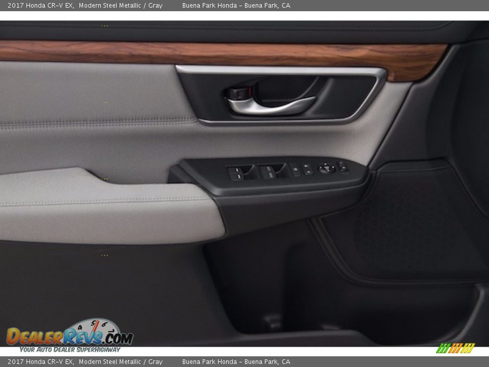 2017 Honda CR-V EX Modern Steel Metallic / Gray Photo #5