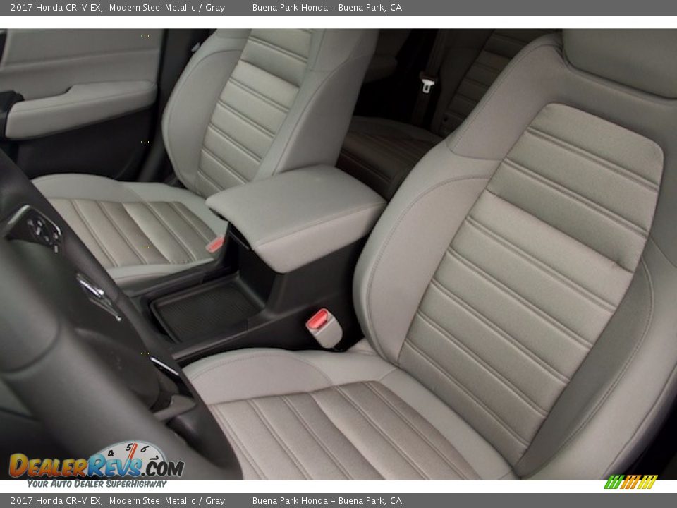 2017 Honda CR-V EX Modern Steel Metallic / Gray Photo #8