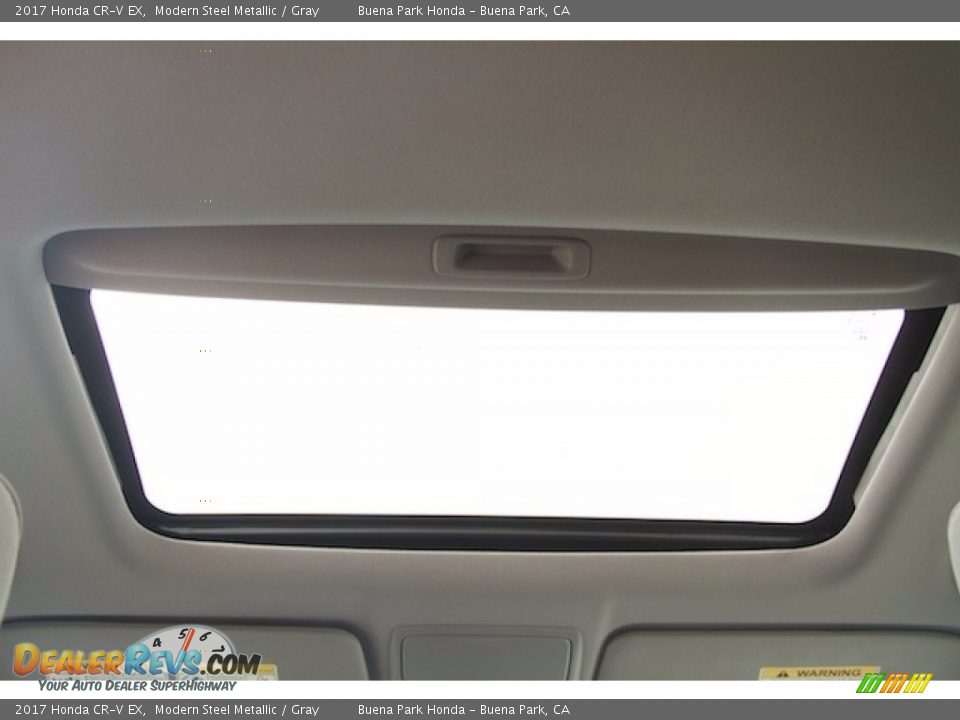 2017 Honda CR-V EX Modern Steel Metallic / Gray Photo #11