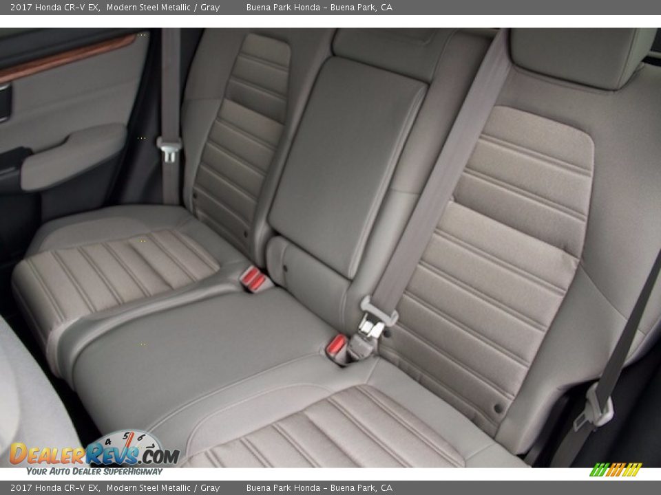 2017 Honda CR-V EX Modern Steel Metallic / Gray Photo #12
