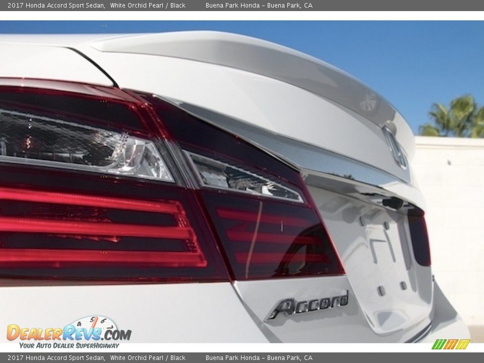 2017 Honda Accord Sport Sedan White Orchid Pearl / Black Photo #3