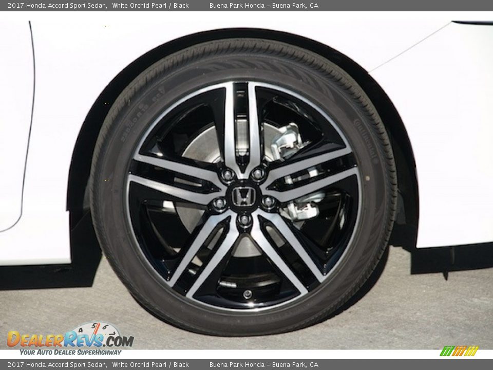 2017 Honda Accord Sport Sedan White Orchid Pearl / Black Photo #5