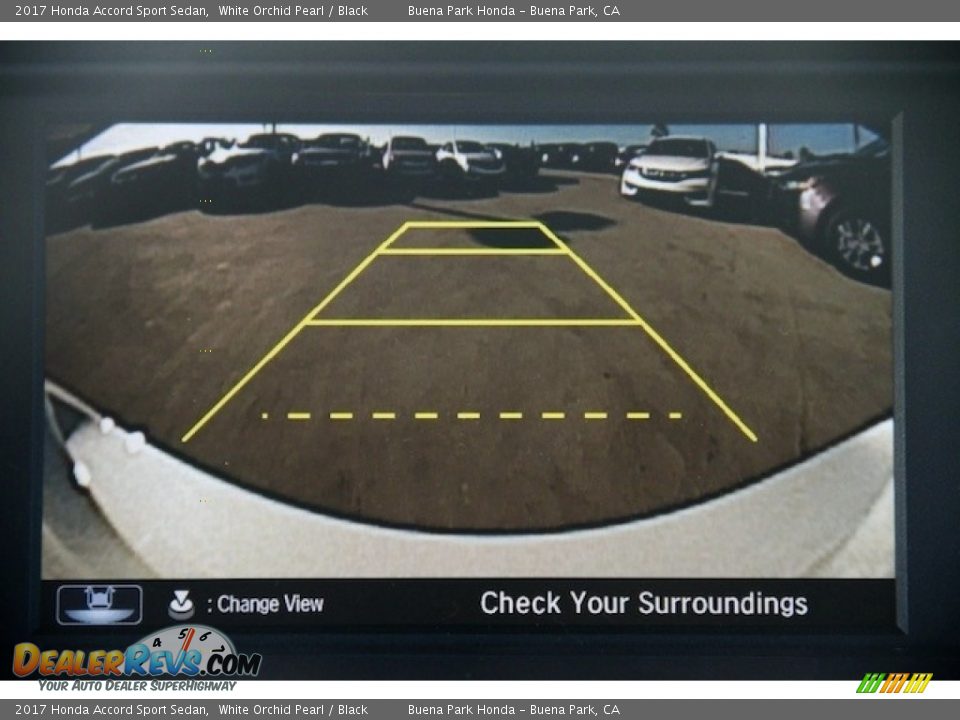 2017 Honda Accord Sport Sedan White Orchid Pearl / Black Photo #6