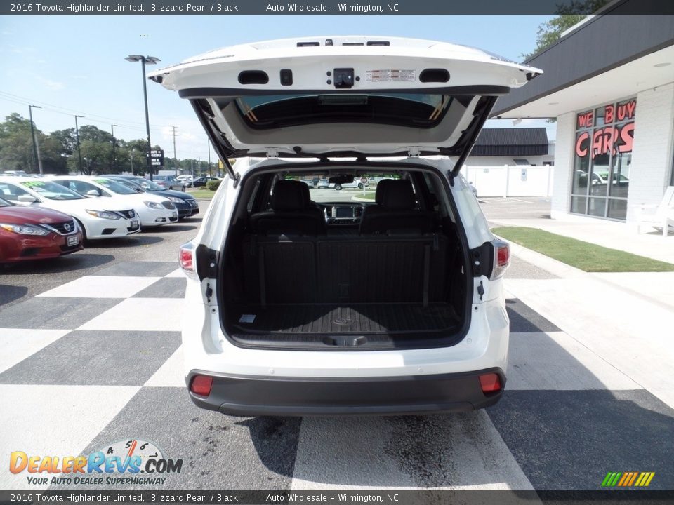 2016 Toyota Highlander Limited Blizzard Pearl / Black Photo #5