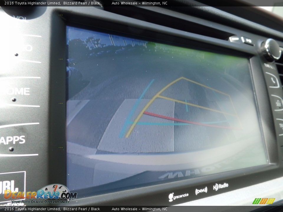 2016 Toyota Highlander Limited Blizzard Pearl / Black Photo #18