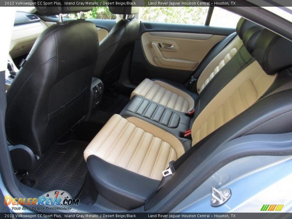 2013 Volkswagen CC Sport Plus Island Gray Metallic / Desert Beige/Black Photo #13