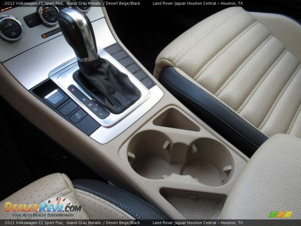 2013 Volkswagen CC Sport Plus Island Gray Metallic / Desert Beige/Black Photo #32