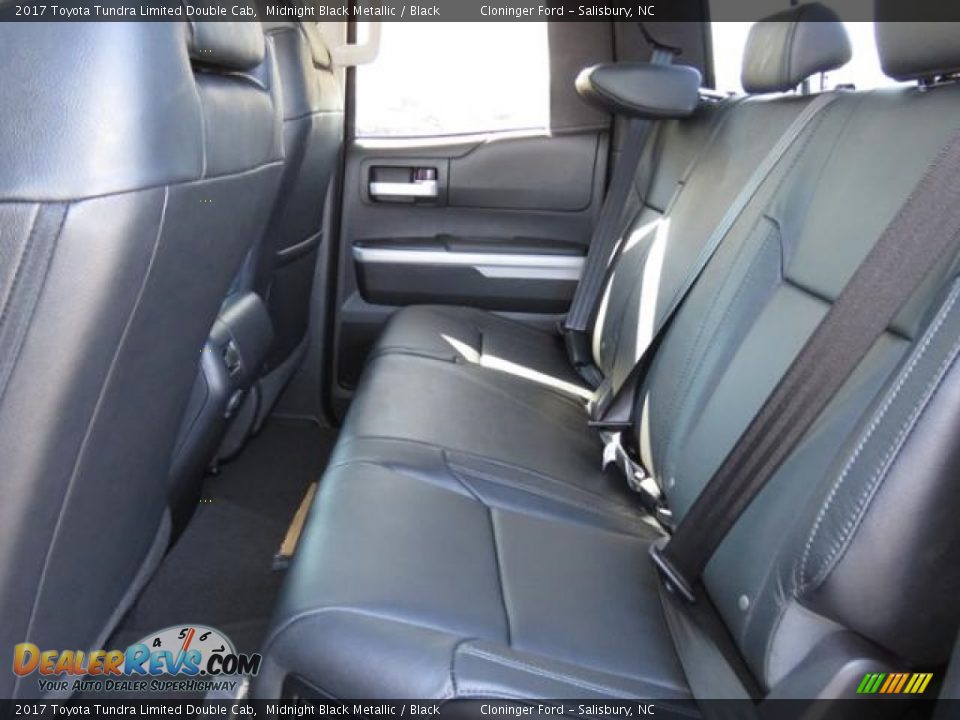 Rear Seat of 2017 Toyota Tundra Limited Double Cab Photo #5