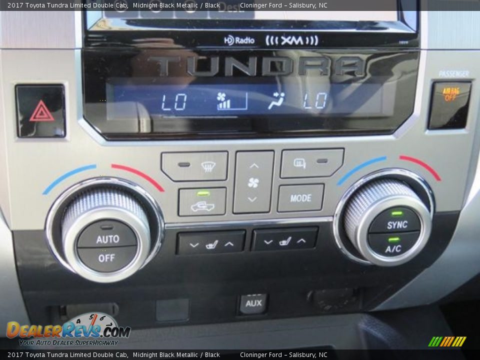 Controls of 2017 Toyota Tundra Limited Double Cab Photo #13