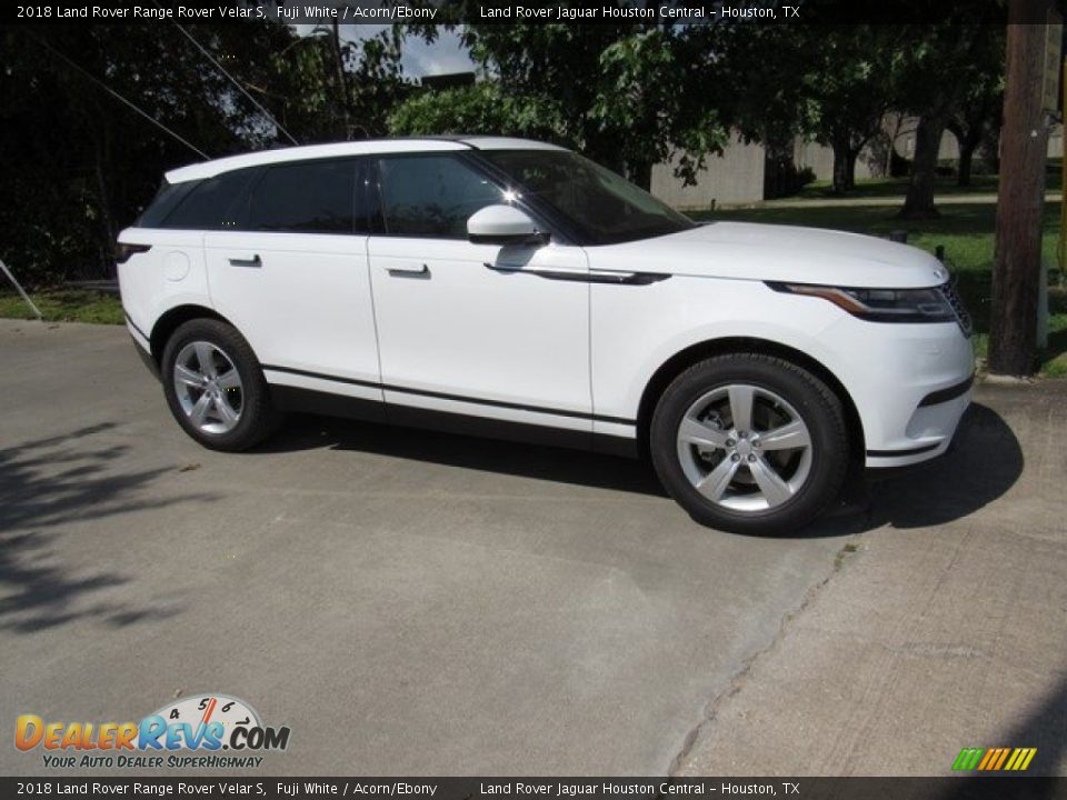 2018 Land Rover Range Rover Velar S Fuji White / Acorn/Ebony Photo #1