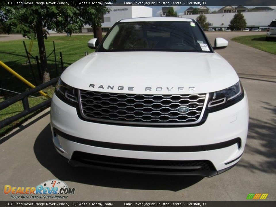 2018 Land Rover Range Rover Velar S Fuji White / Acorn/Ebony Photo #9
