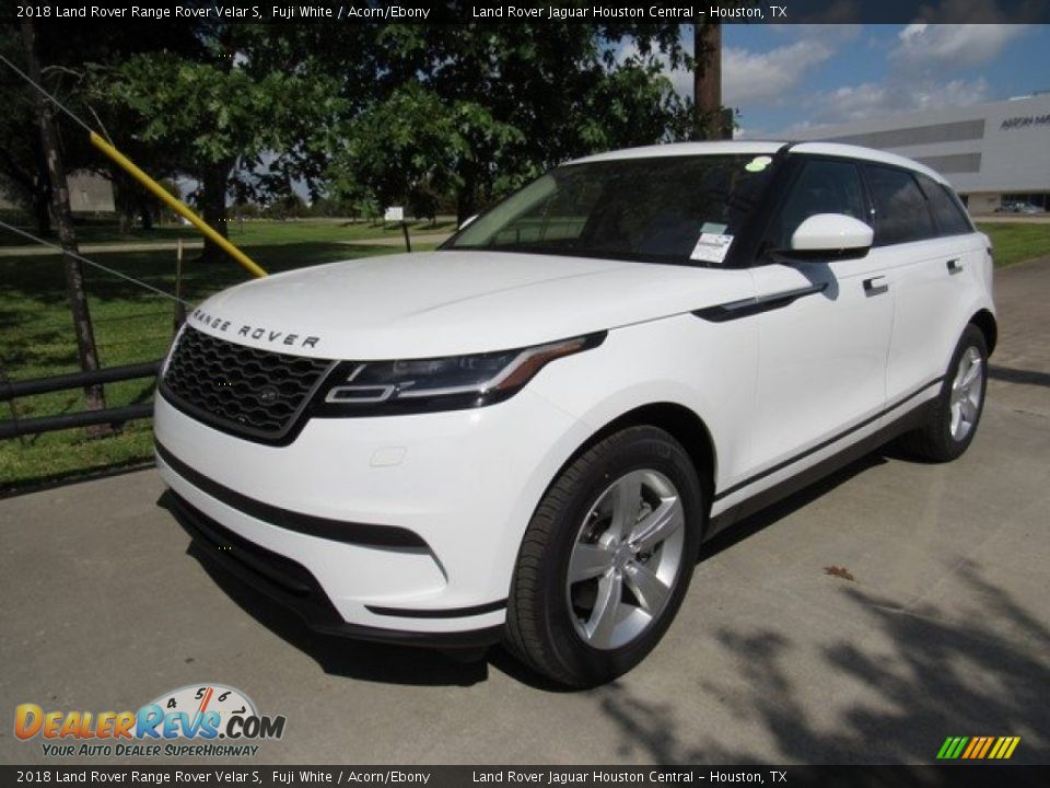 2018 Land Rover Range Rover Velar S Fuji White / Acorn/Ebony Photo #10