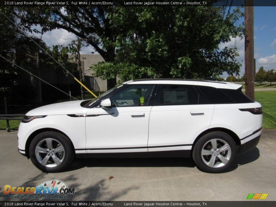 2018 Land Rover Range Rover Velar S Fuji White / Acorn/Ebony Photo #11