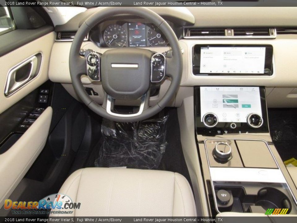 2018 Land Rover Range Rover Velar S Fuji White / Acorn/Ebony Photo #13