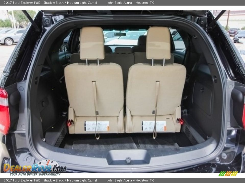 2017 Ford Explorer FWD Shadow Black / Medium Light Camel Photo #21