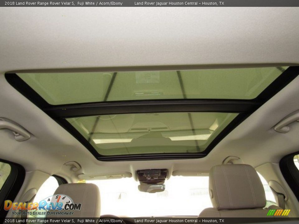 2018 Land Rover Range Rover Velar S Fuji White / Acorn/Ebony Photo #17