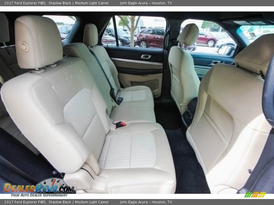 2017 Ford Explorer FWD Shadow Black / Medium Light Camel Photo #23