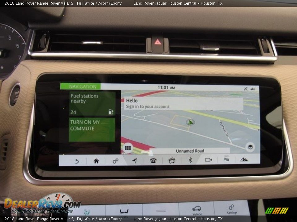 2018 Land Rover Range Rover Velar S Fuji White / Acorn/Ebony Photo #20