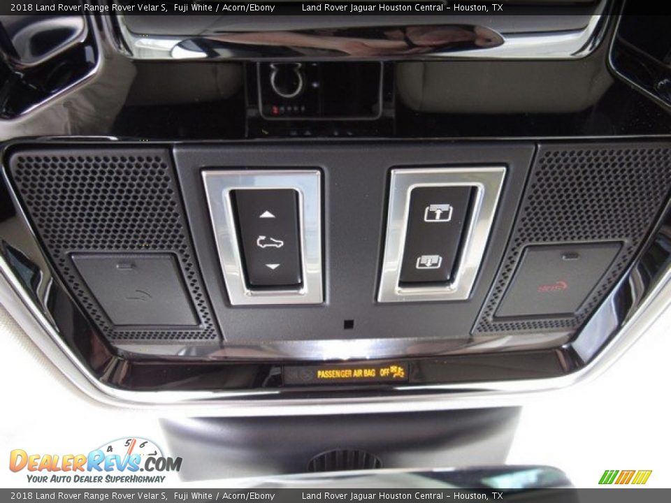 2018 Land Rover Range Rover Velar S Fuji White / Acorn/Ebony Photo #23