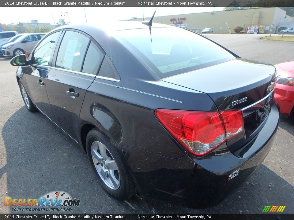 2014 Chevrolet Cruze LT Black Granite Metallic / Medium Titanium Photo #2