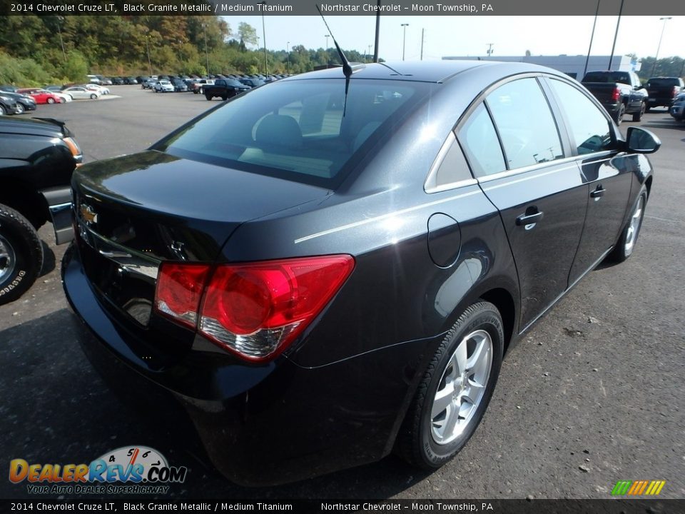 2014 Chevrolet Cruze LT Black Granite Metallic / Medium Titanium Photo #4