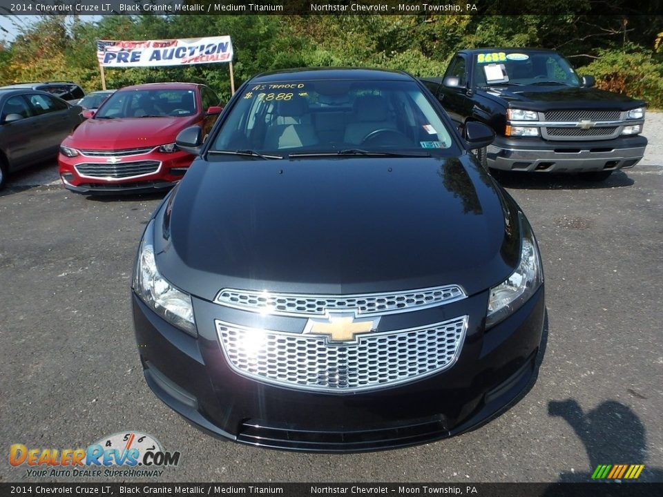 2014 Chevrolet Cruze LT Black Granite Metallic / Medium Titanium Photo #6