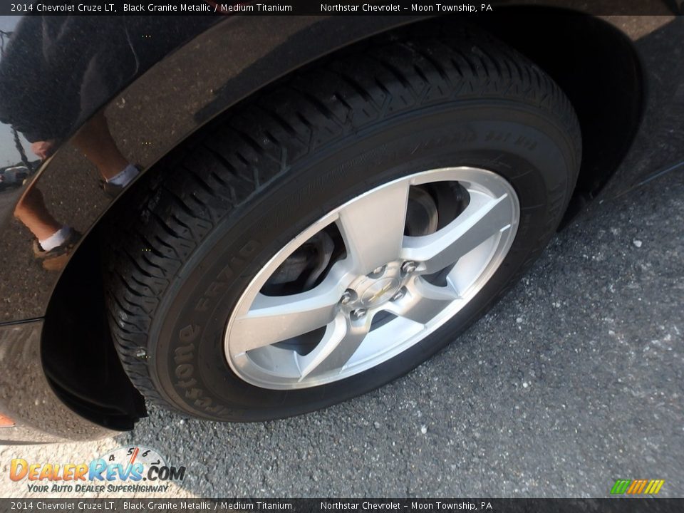 2014 Chevrolet Cruze LT Black Granite Metallic / Medium Titanium Photo #7