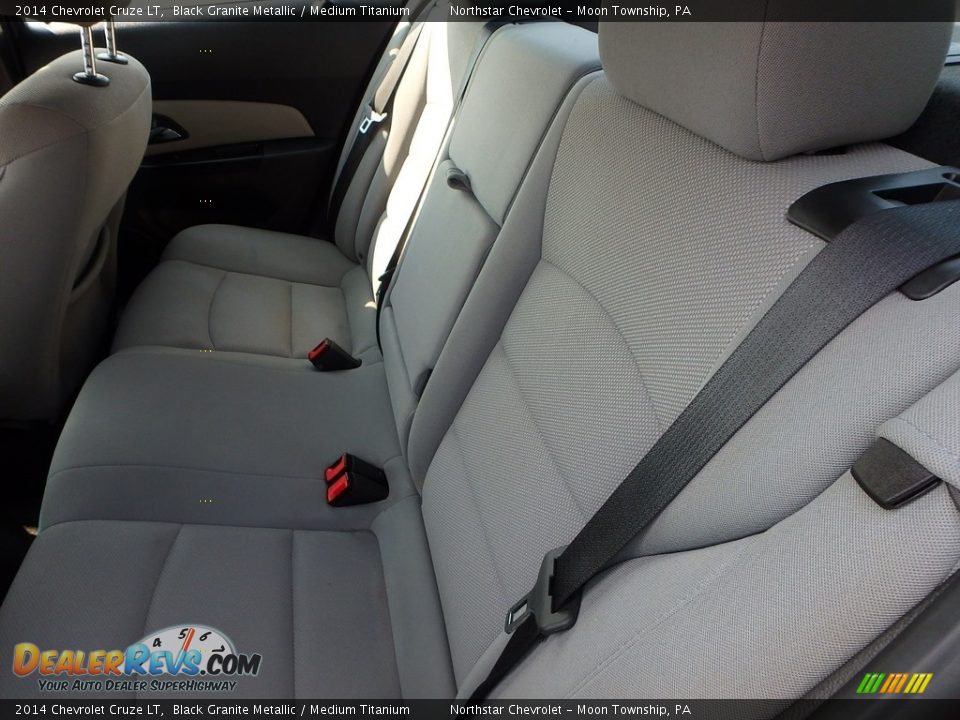 2014 Chevrolet Cruze LT Black Granite Metallic / Medium Titanium Photo #9