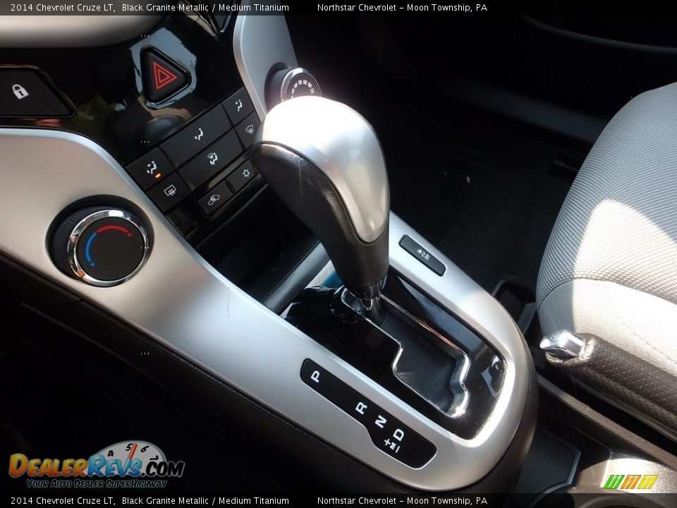 2014 Chevrolet Cruze LT Black Granite Metallic / Medium Titanium Photo #12