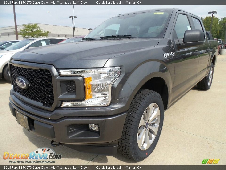 2018 Ford F150 STX SuperCrew 4x4 Magnetic / Earth Gray Photo #1