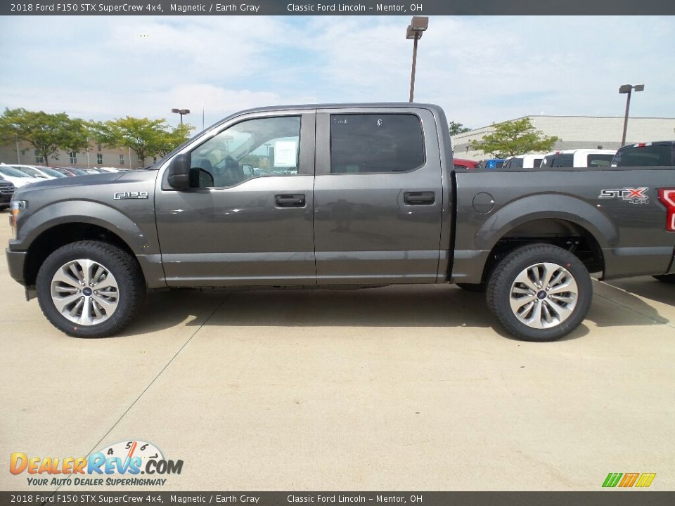 2018 Ford F150 STX SuperCrew 4x4 Magnetic / Earth Gray Photo #4