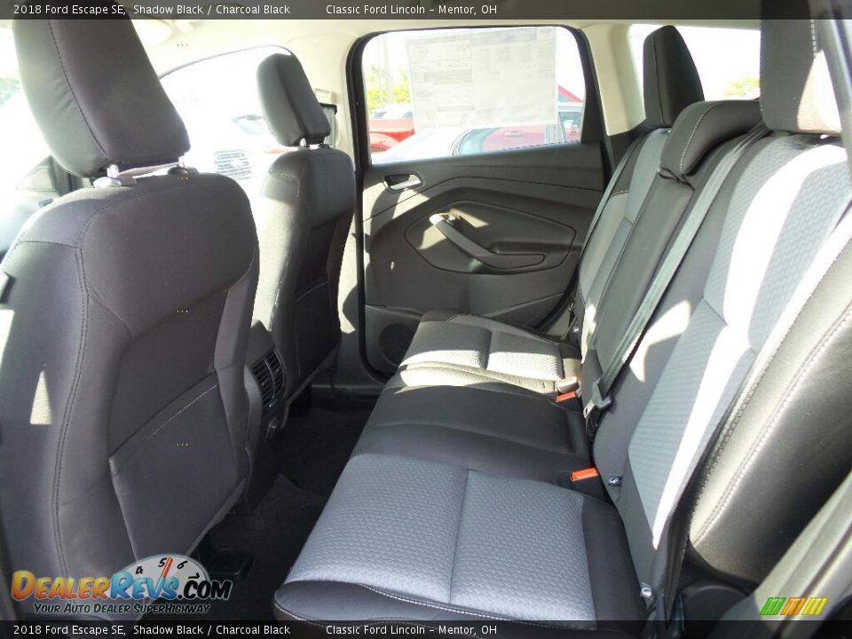 Rear Seat of 2018 Ford Escape SE Photo #4